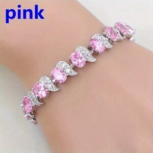Pink CZ Bracelet